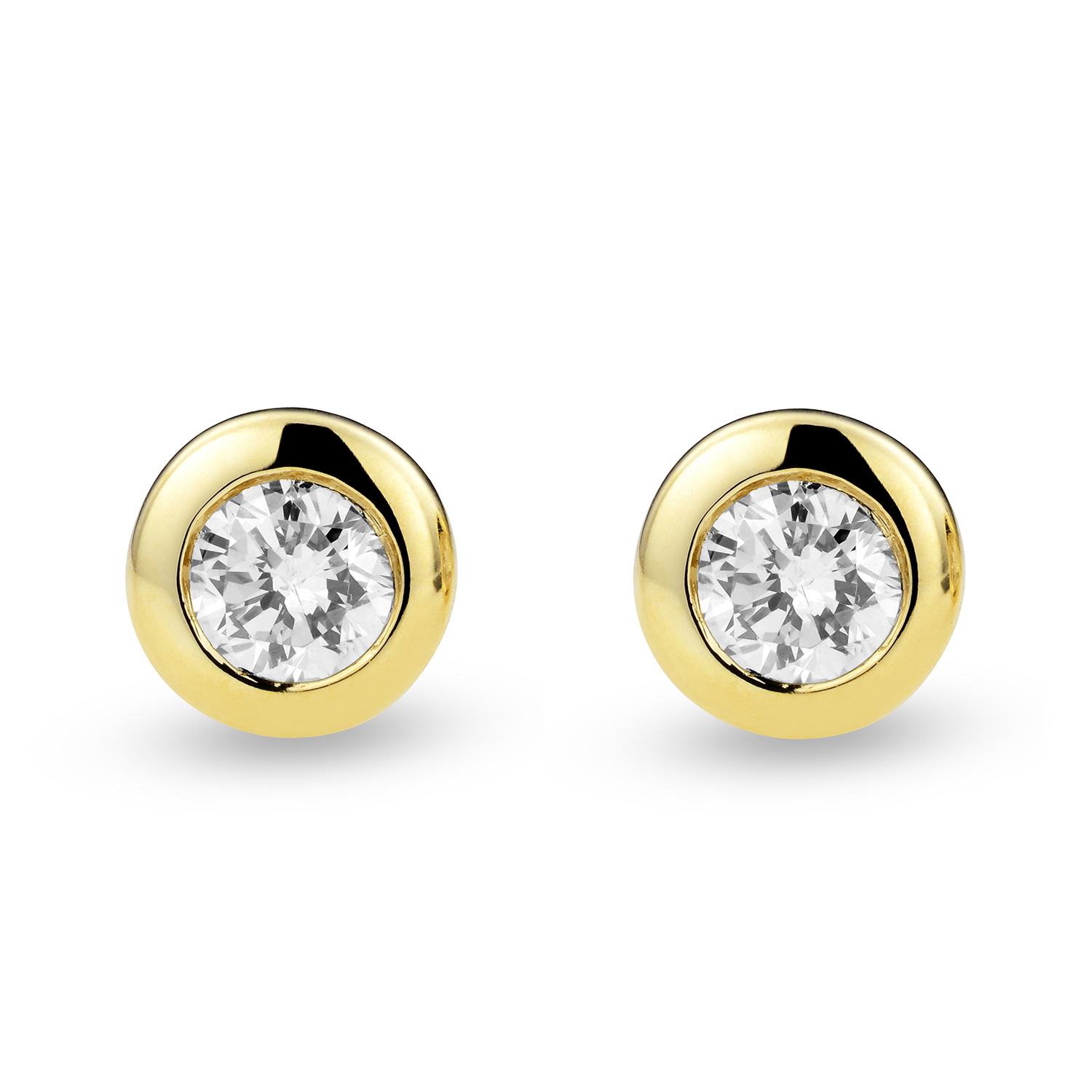 Miore Orecchini Oro Giallo 8Kt 333