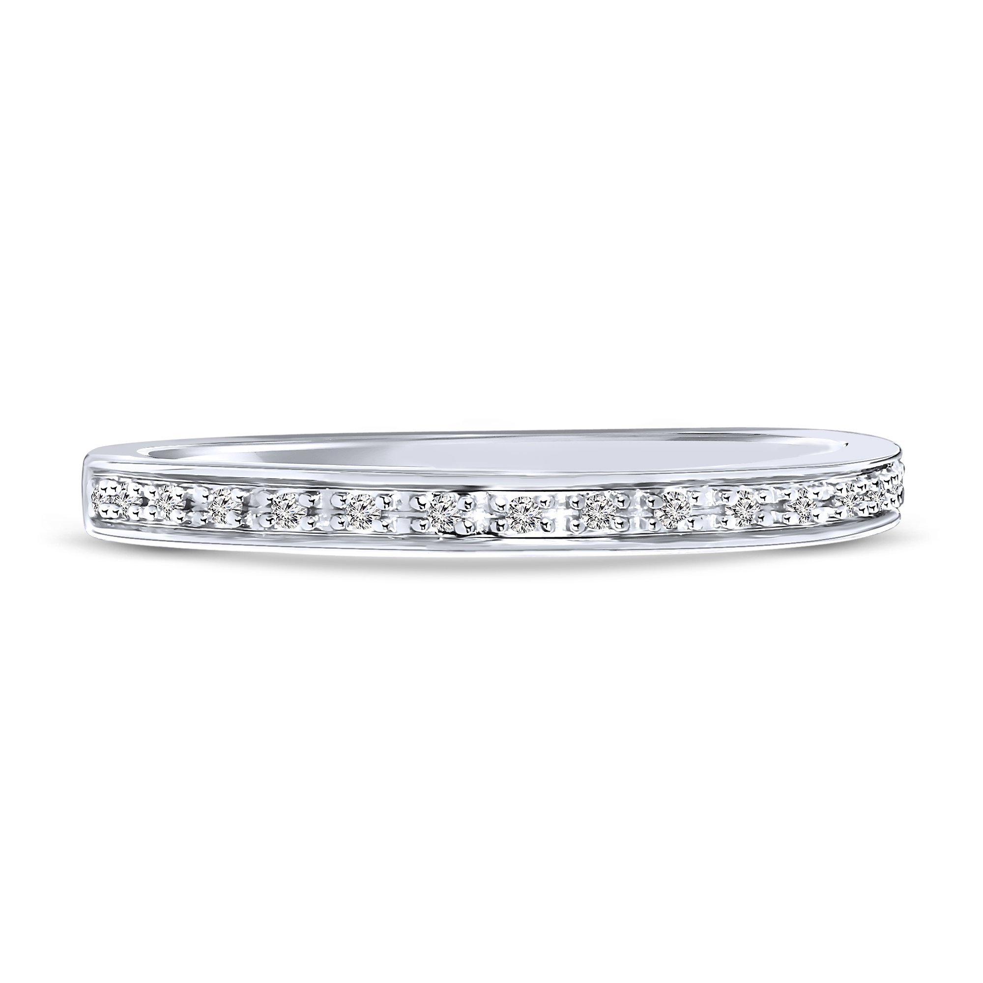 Miore Anello Oro Bianco 14KT 585