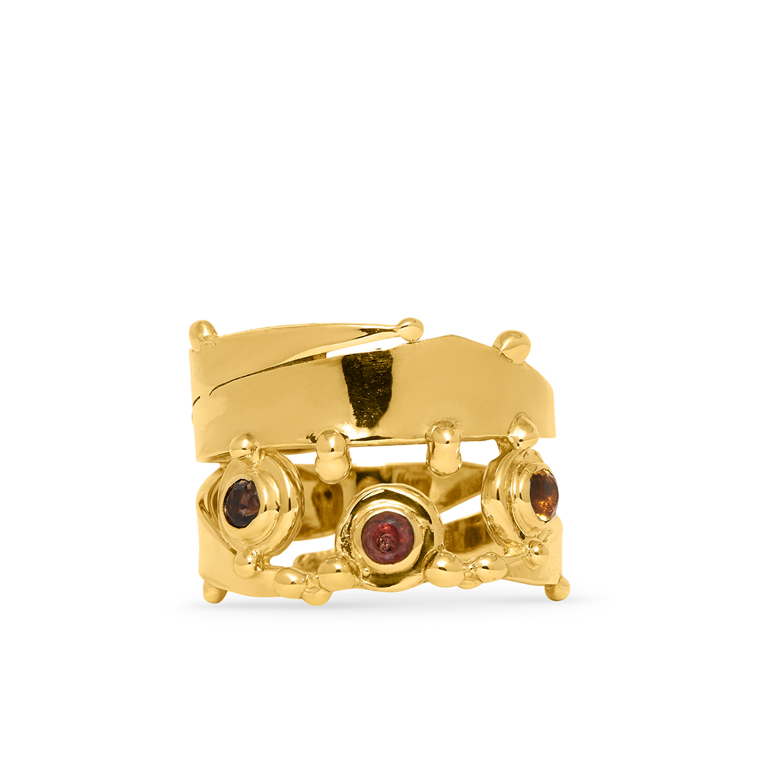 Giulia Iosco Holy Crown anello oro