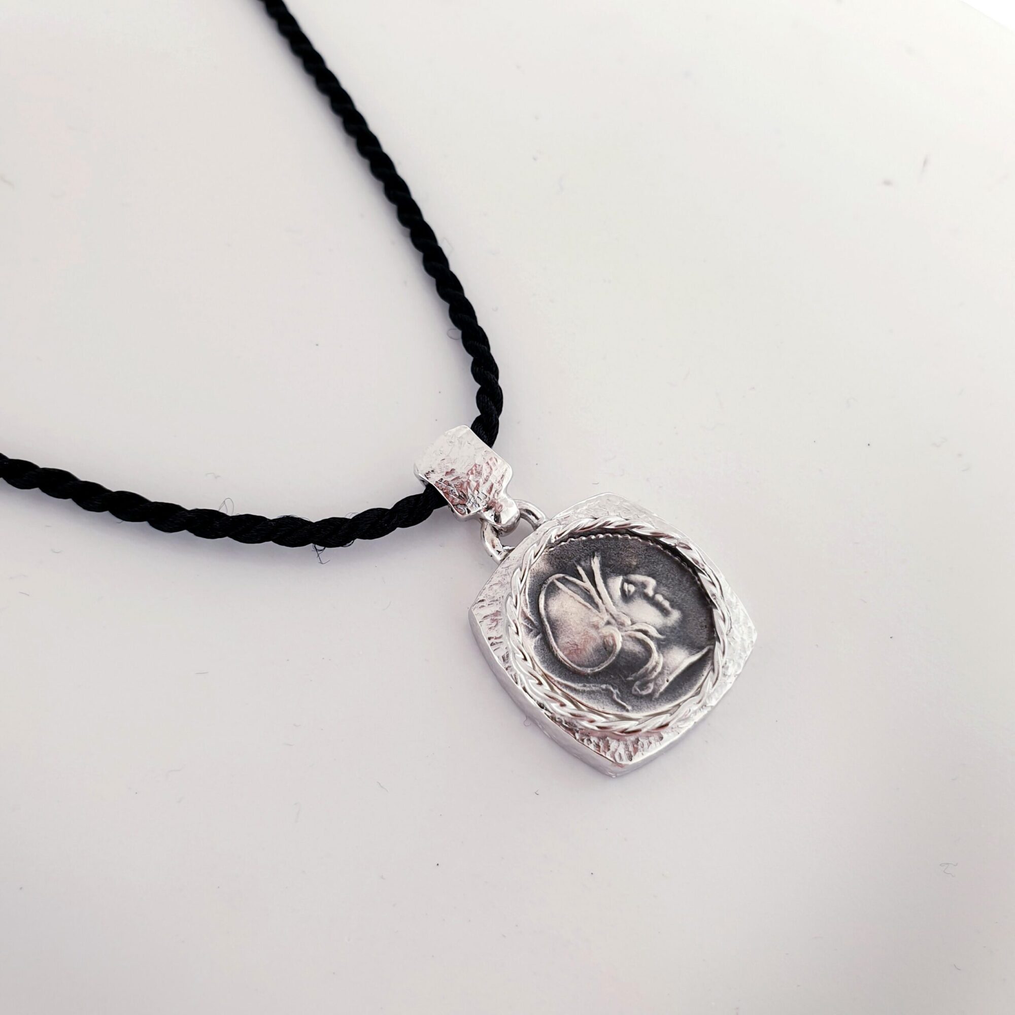 Anna Gioielli Monete Romane Pendente Moneta Romana Argento