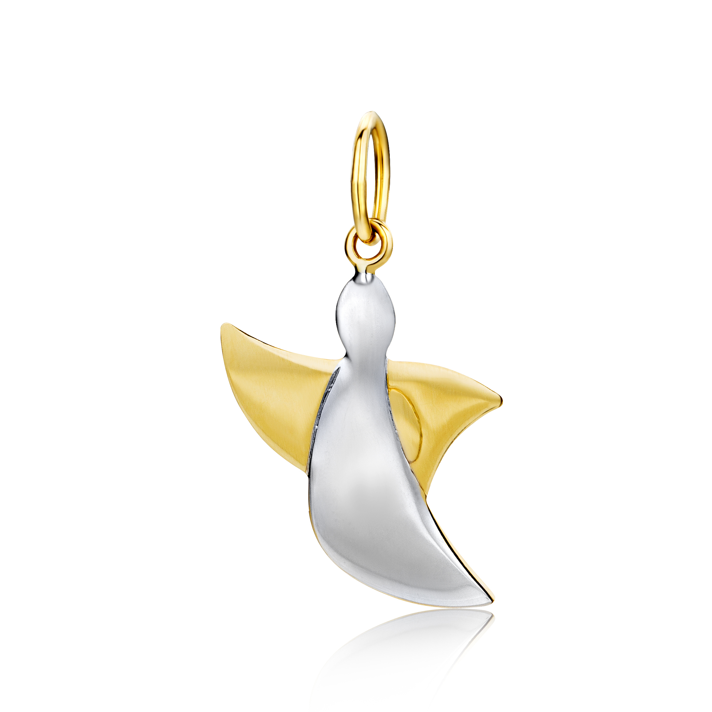 Miore Pendant Ciondolo Oro Bicolore 14KT 585