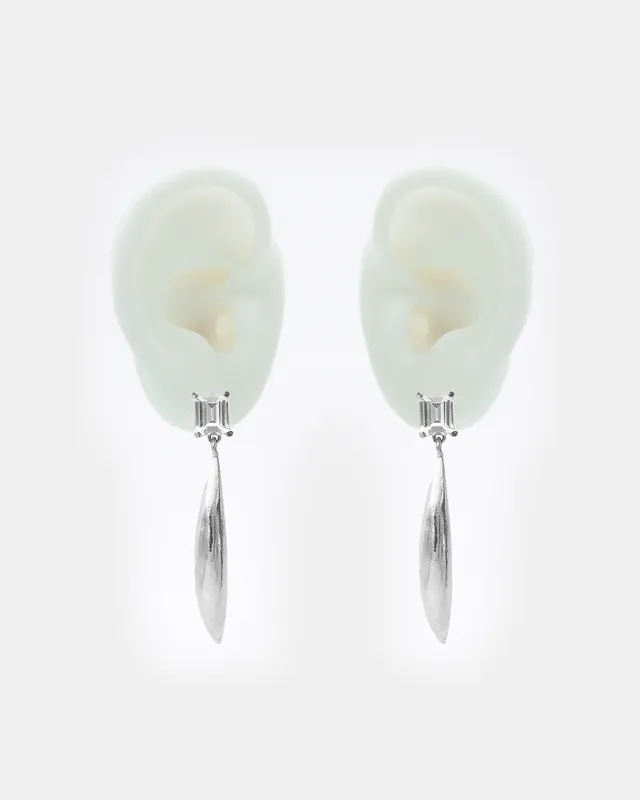 Voodoo Jewels Bold Shapes Callisto orecchini zirconi argento