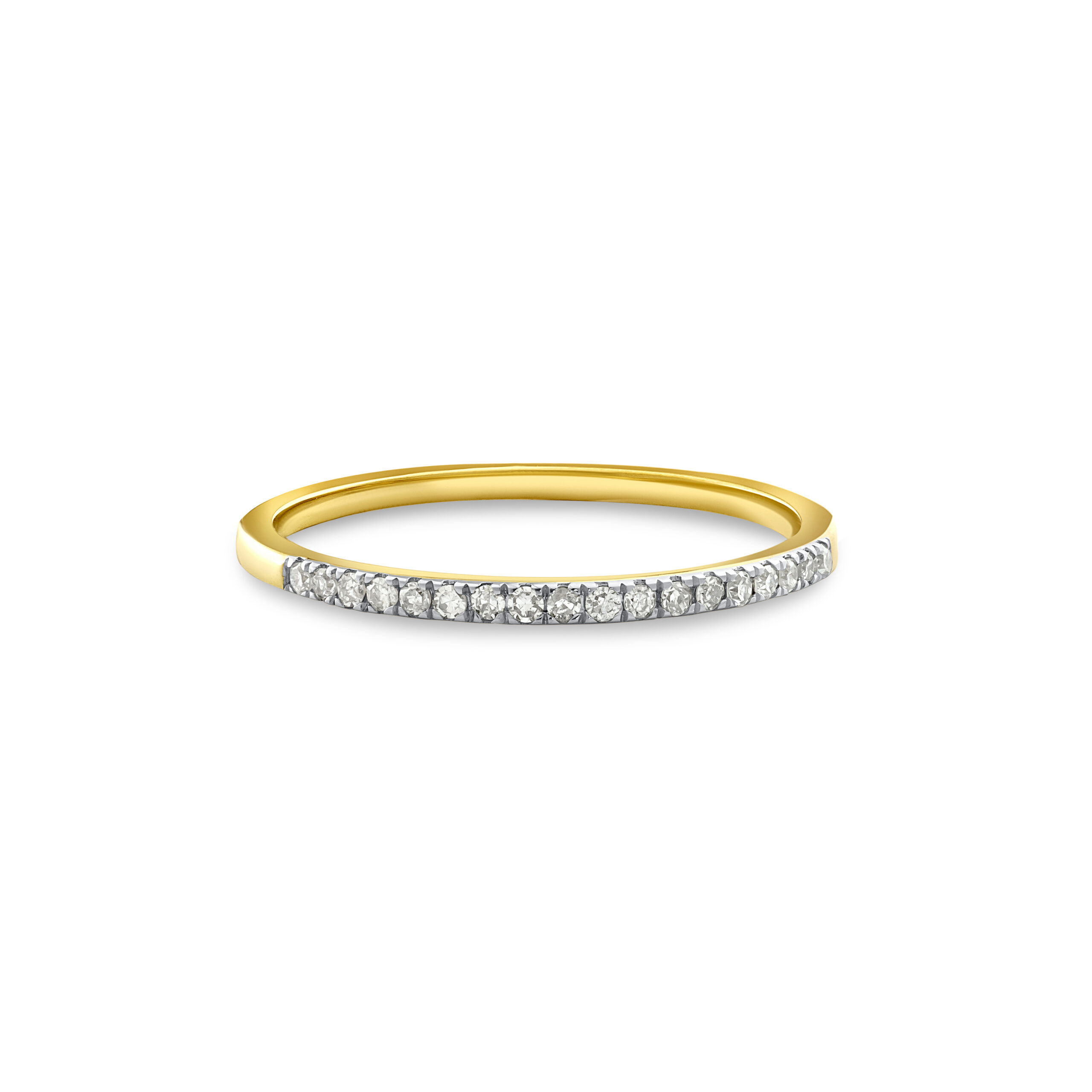 Miore Anello Oro Giallo 9Kt 375 Classico