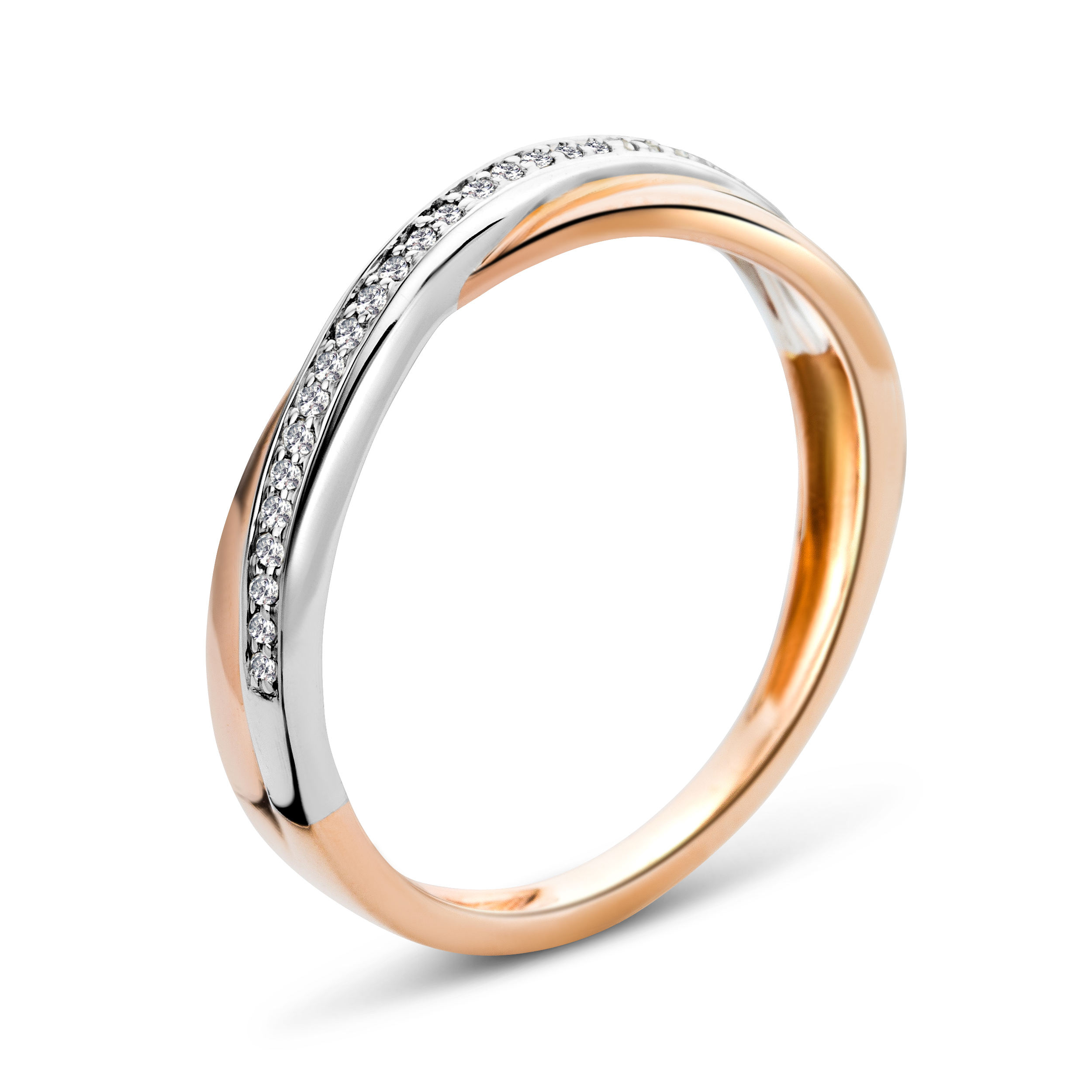 Miore Ring Anello Oro Rosa 9KT 375
