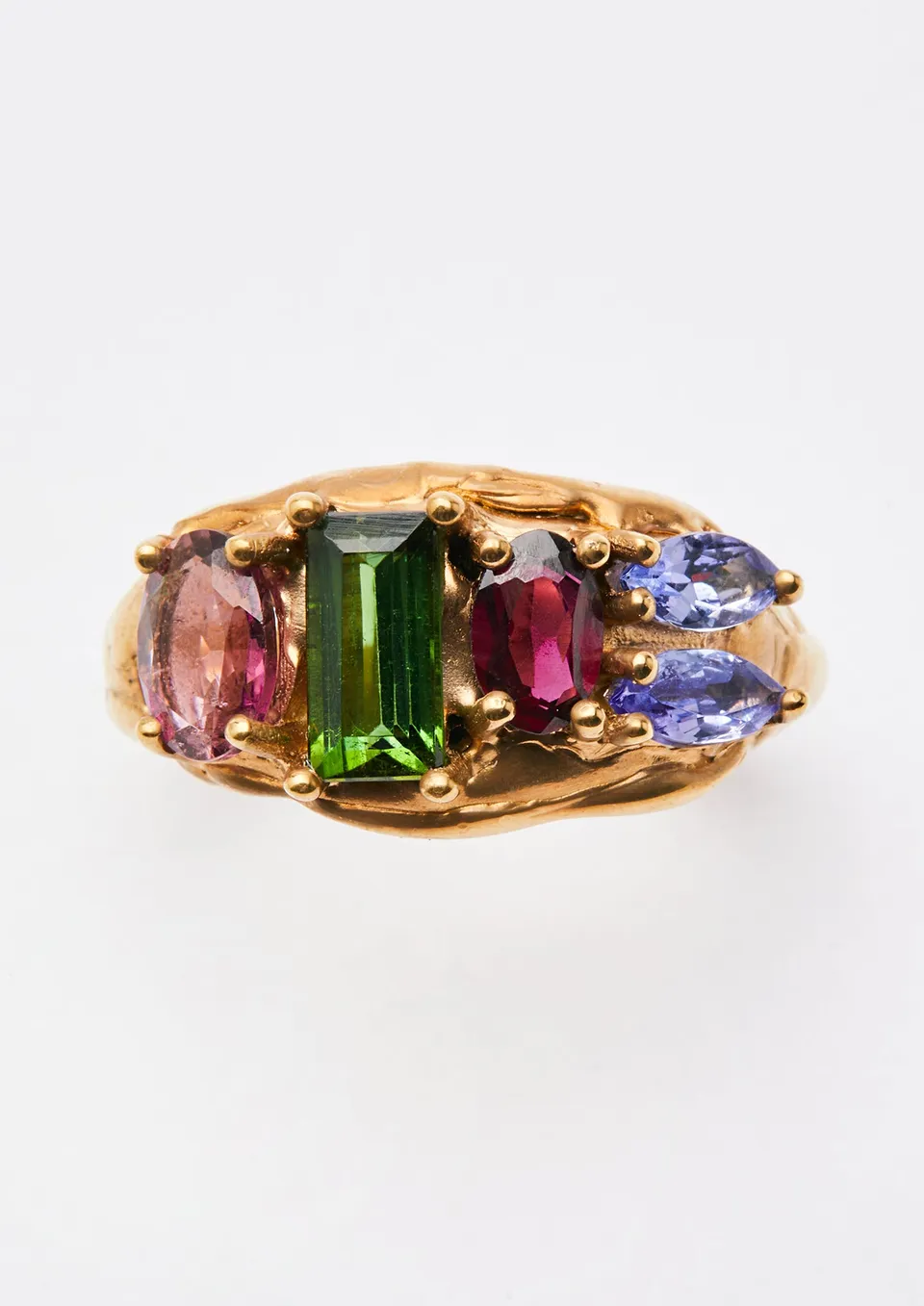 Voodoo Jewels Make your own voodoo Agwè anello placcato oro