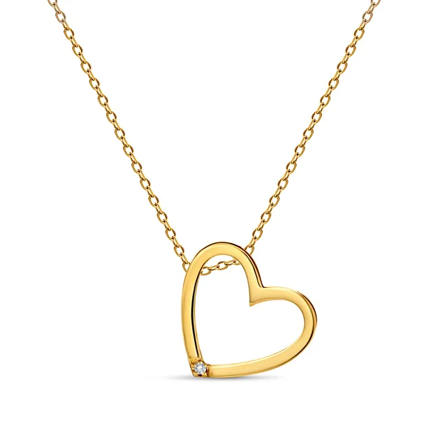 MIORE Collana oro bianco 14KT 585 donna