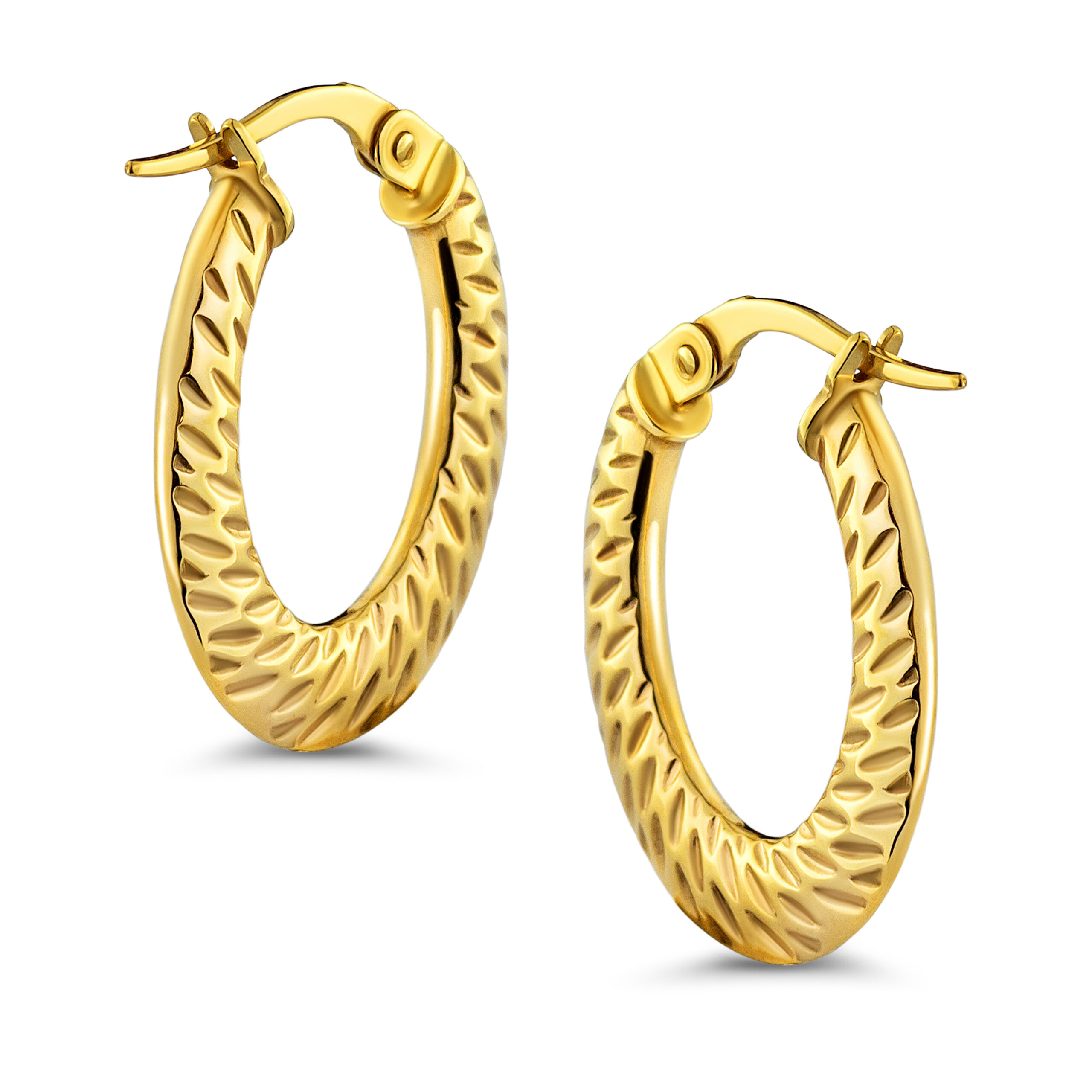 Miore Orecchini Oro Giallo 9Kt