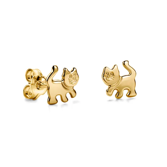 MIORE orecchini oro giallo 18kt 750 donna