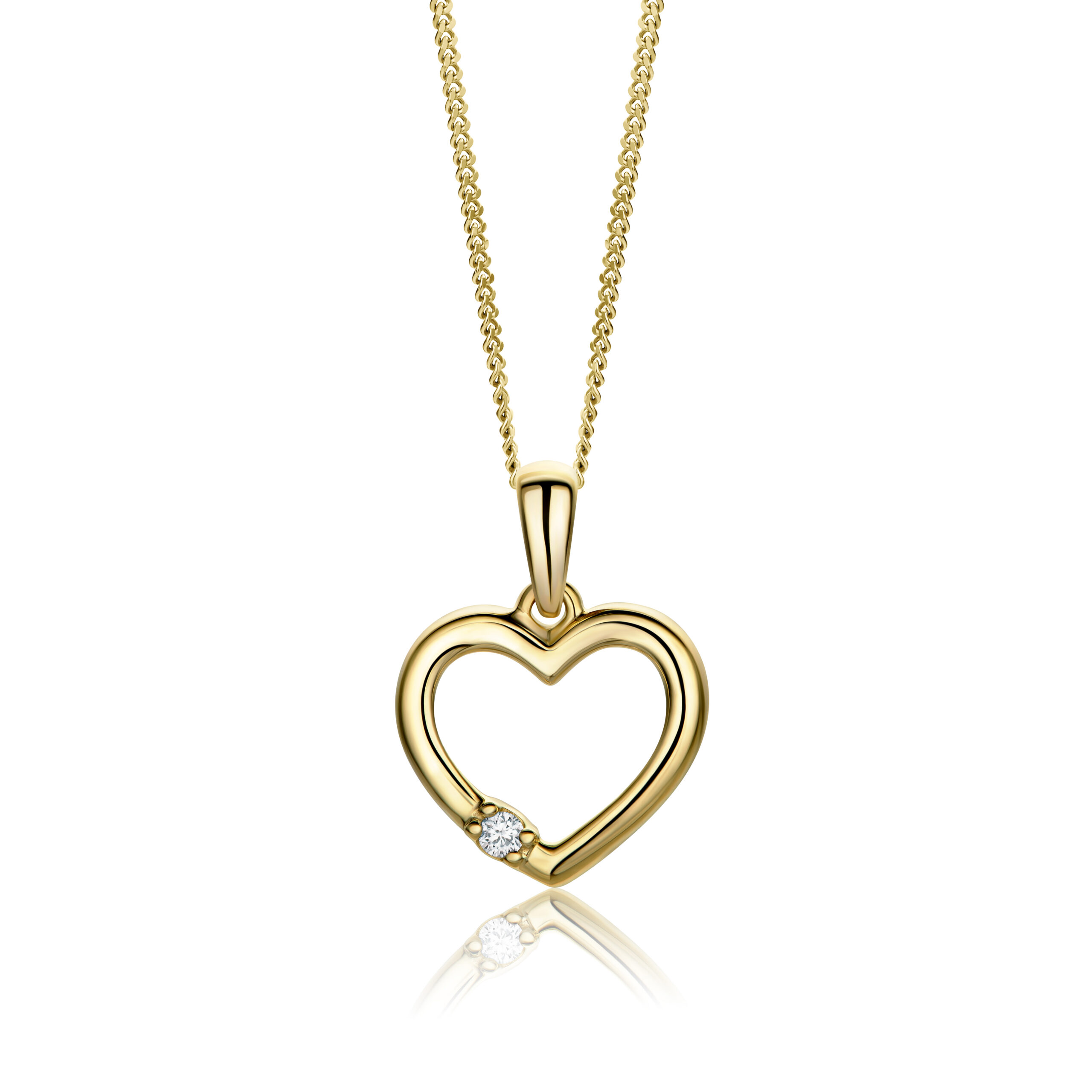 Miore collana oro giallo 9kt 375
