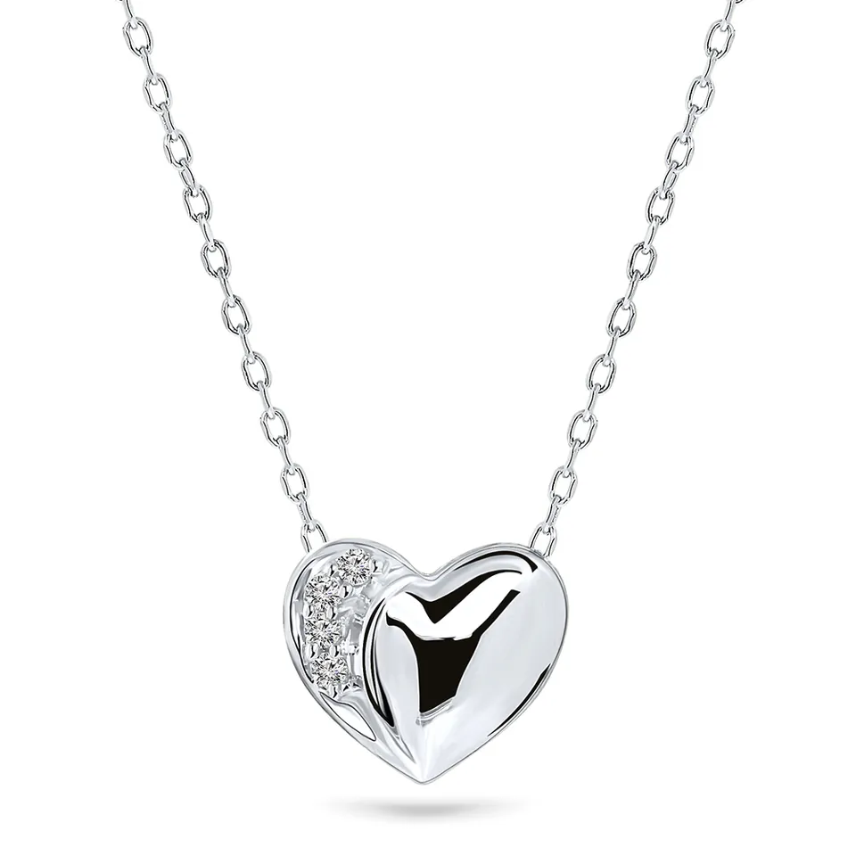 Miore Collana Oro Bianco 9Kt 375