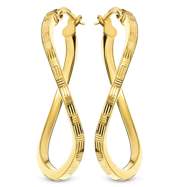 Miore orecchini oro giallo 9kt 375