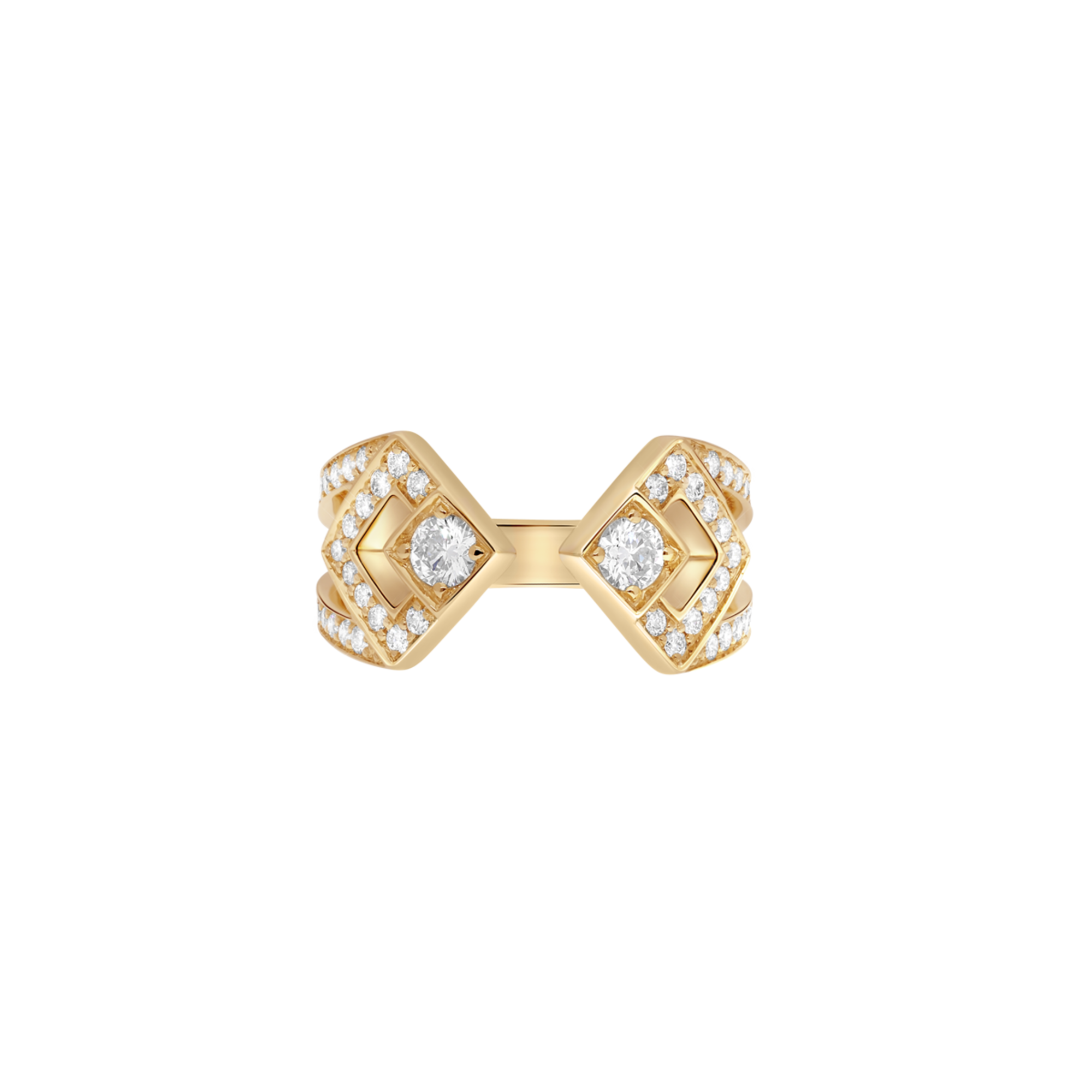 Korloff Eclat JL-JER04 anello oro giallo diamanti