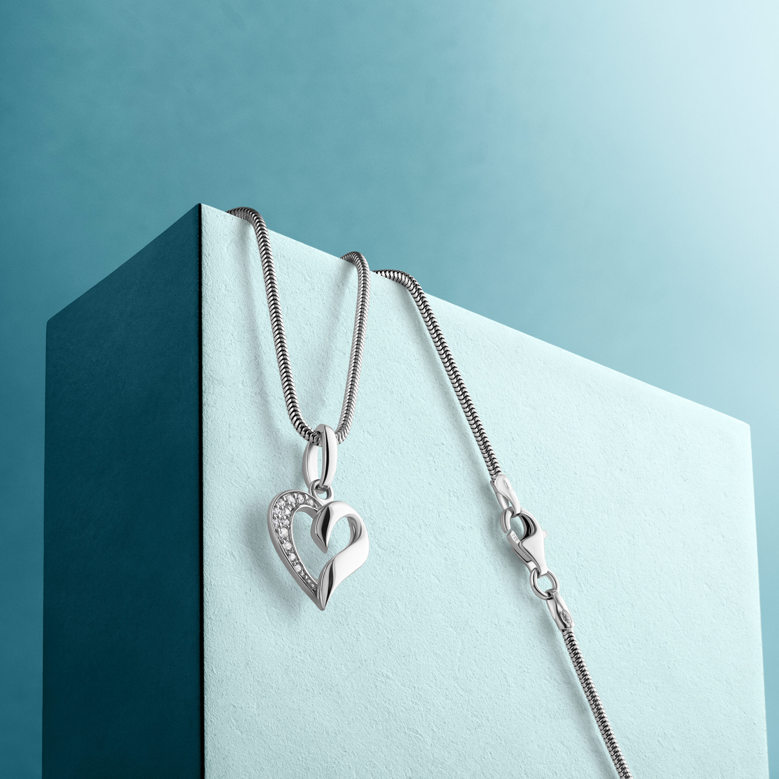 Miore Necklace Collana Argento 925 Zirconia Cubica