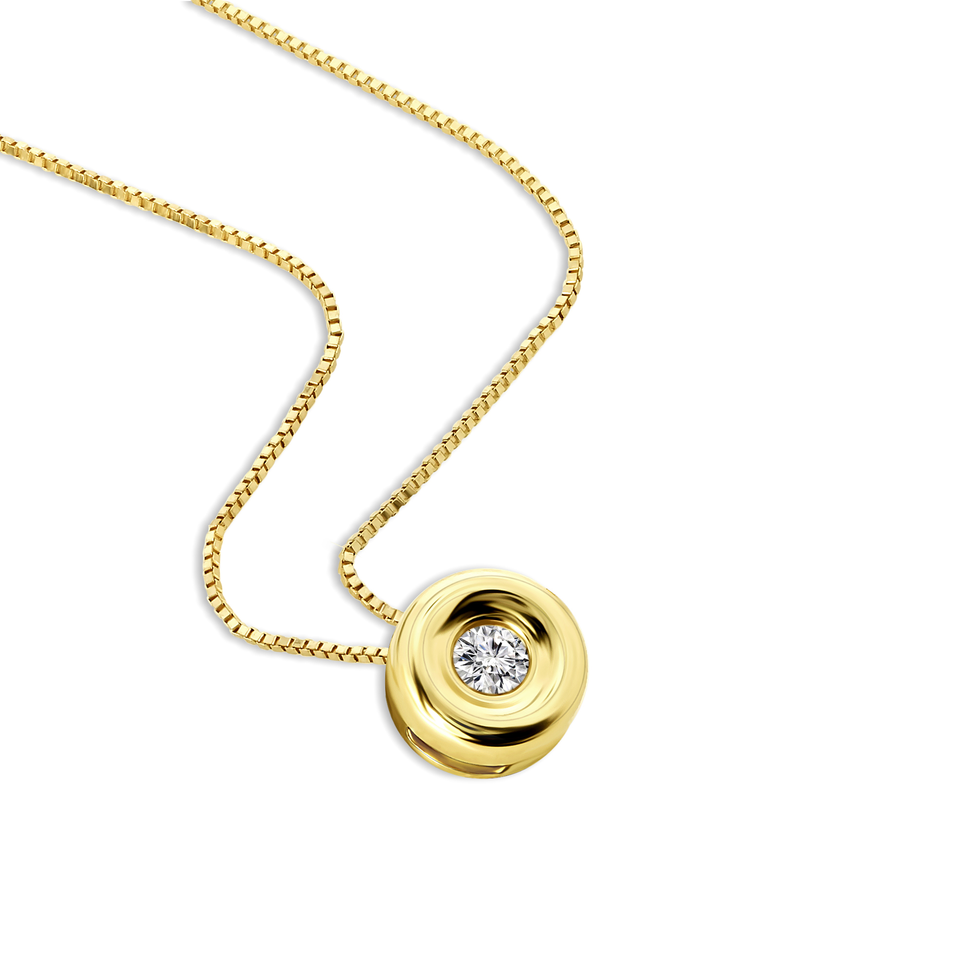 MIORE Collana Oro Giallo 18KT 750