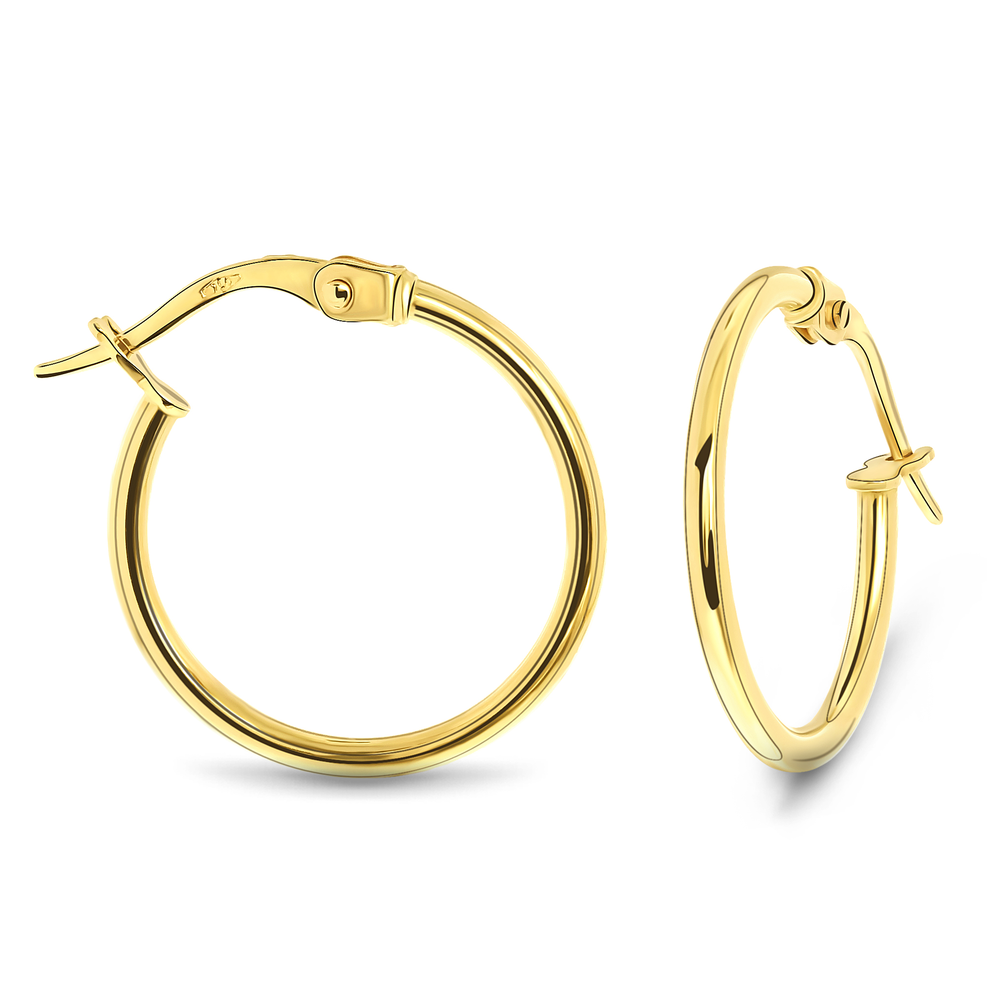 Miore Earrings orecchini oro giallo 18kt classici