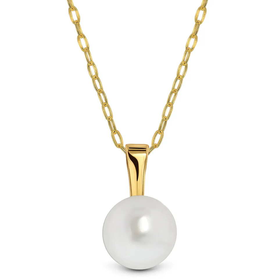 Miore Necklace 9KT 375 Collana oro perla