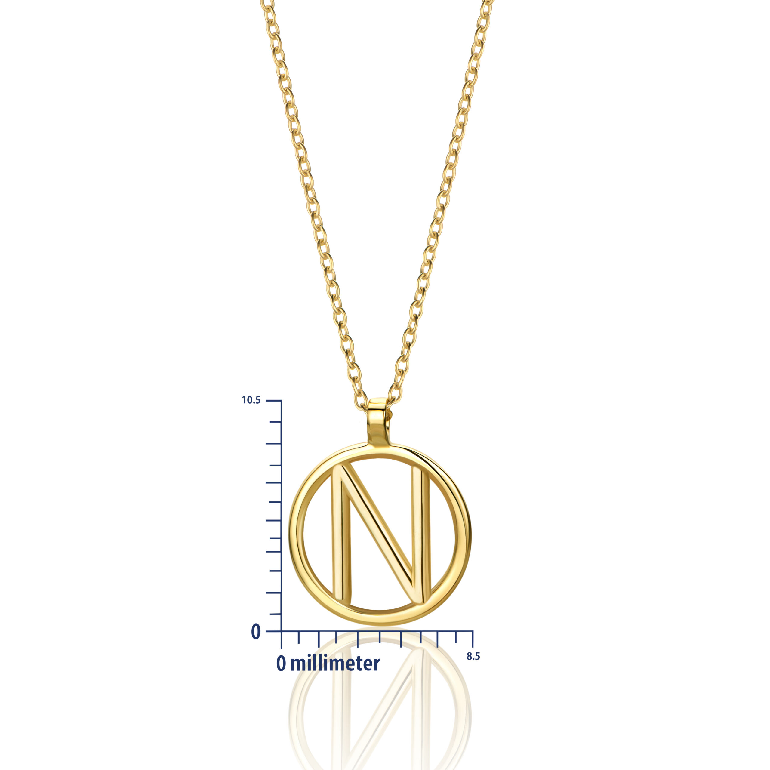Miore Collana Oro Giallo 9 Kt 375