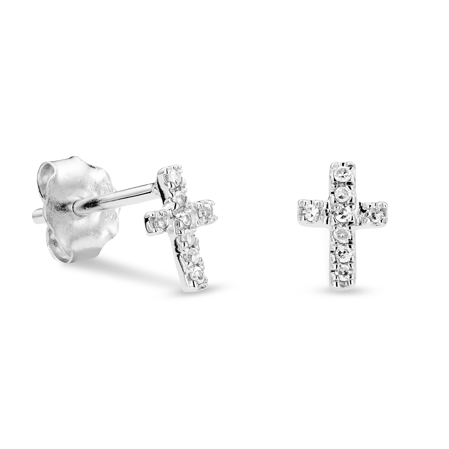 Miore Earrings Orecchini oro bianco 9Kt