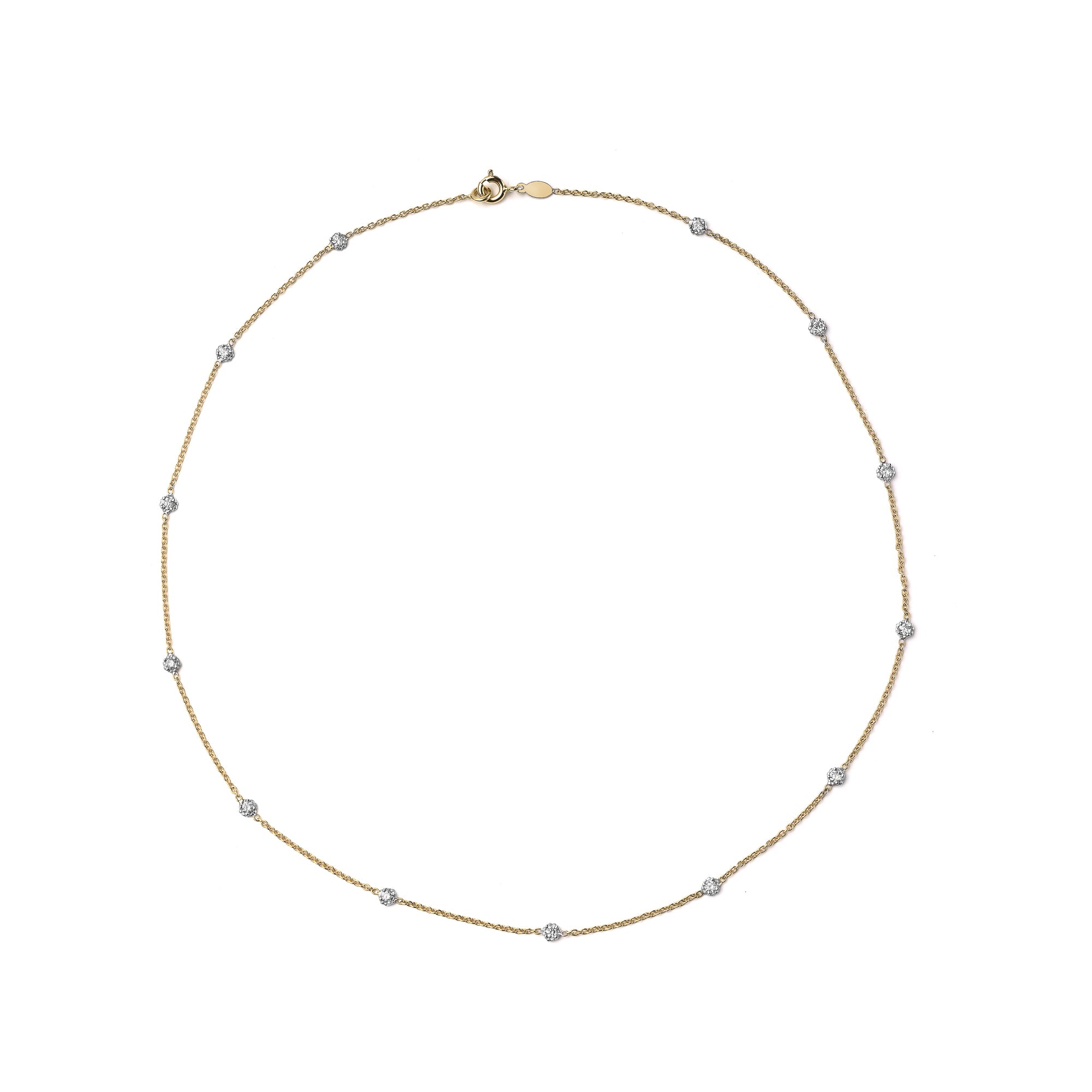 Noi Gioielli Firenze 1873 Unico collana oro giallo station 40 cm