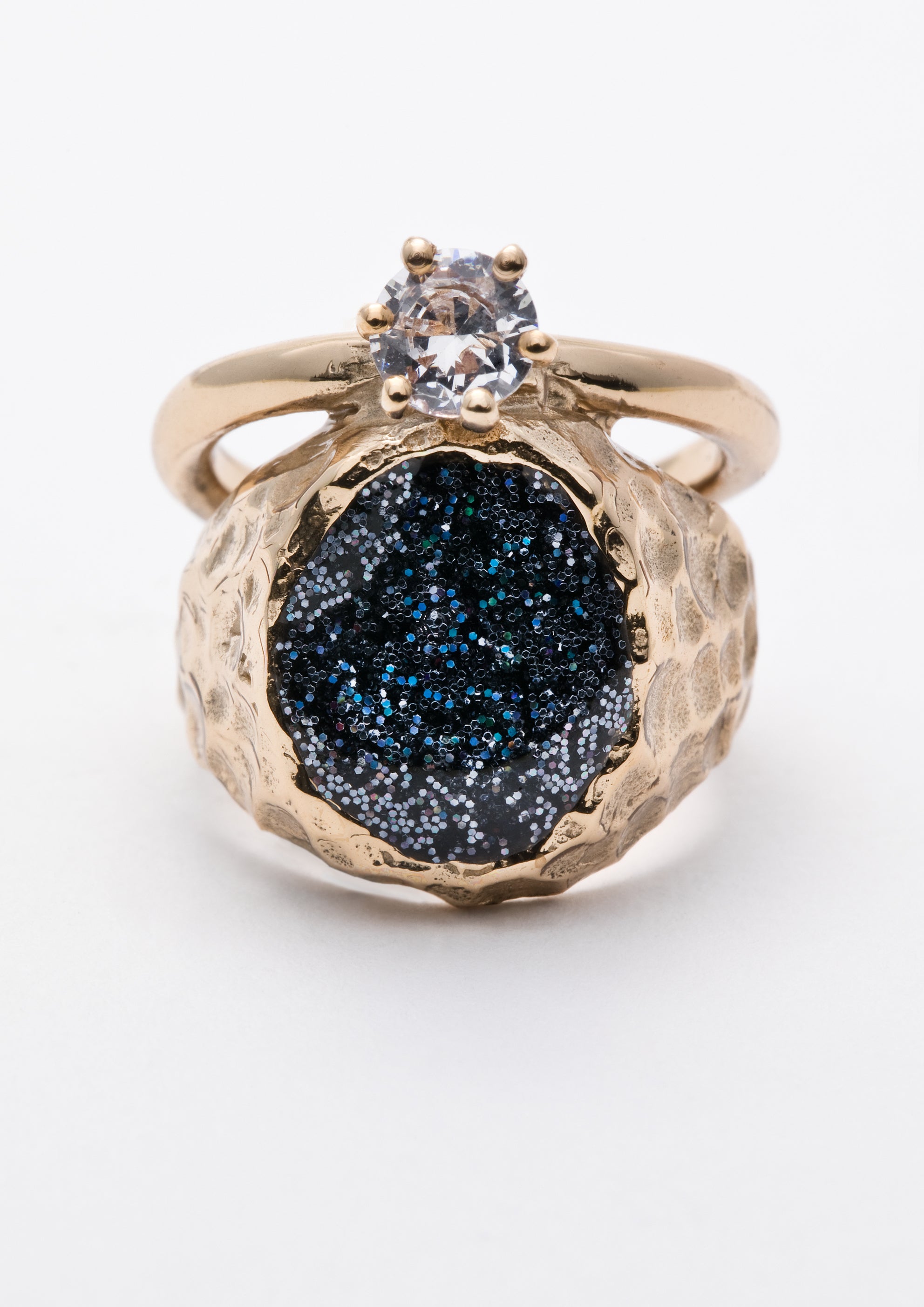 Voodoo Jewels Sigilla Sigillum anello oro pietra cuore