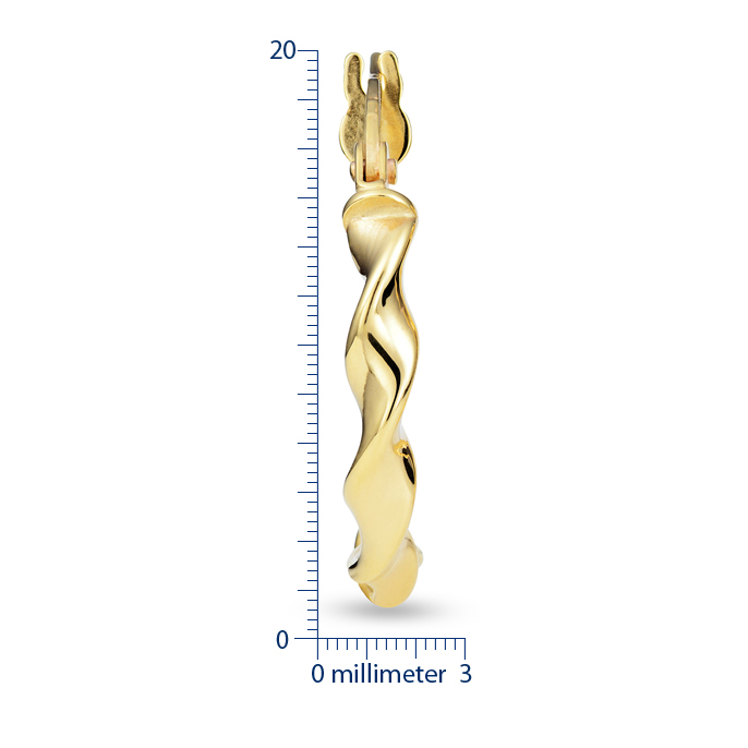 Miore Earrings Orecchini Oro Giallo 9KT 375
