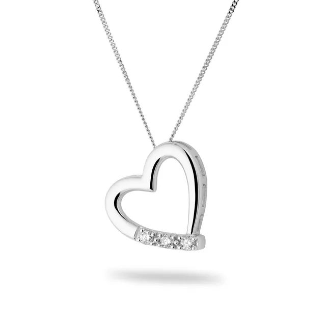 Miore Necklace Collana Oro Bianco 14Kt 585