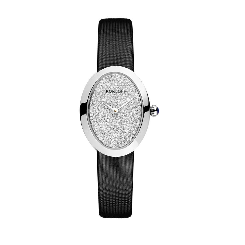 Korloff Iconik 04WA830125 orologio acciaio diamanti