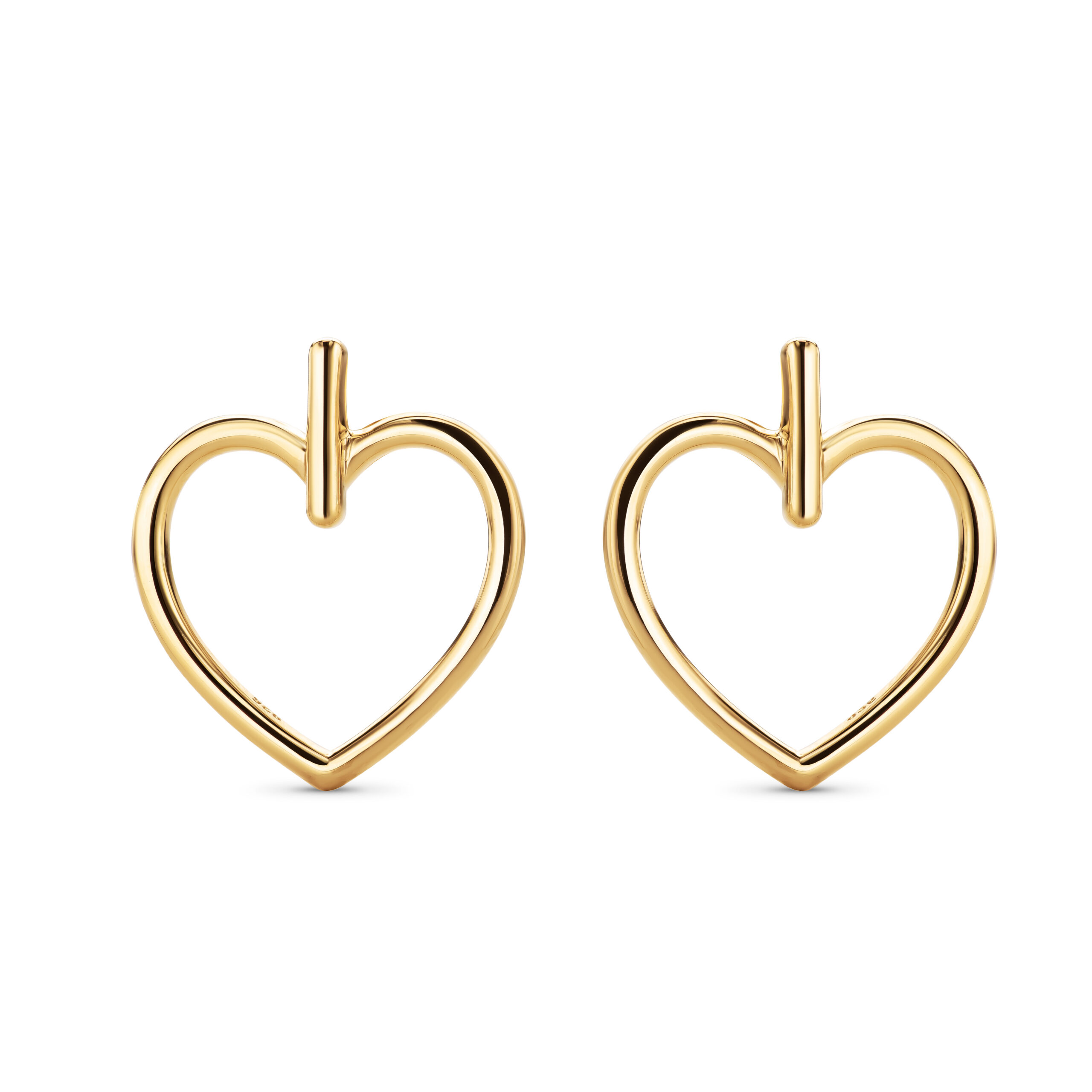 Miore Orecchini Argento 925 Placcato Oro Donna
