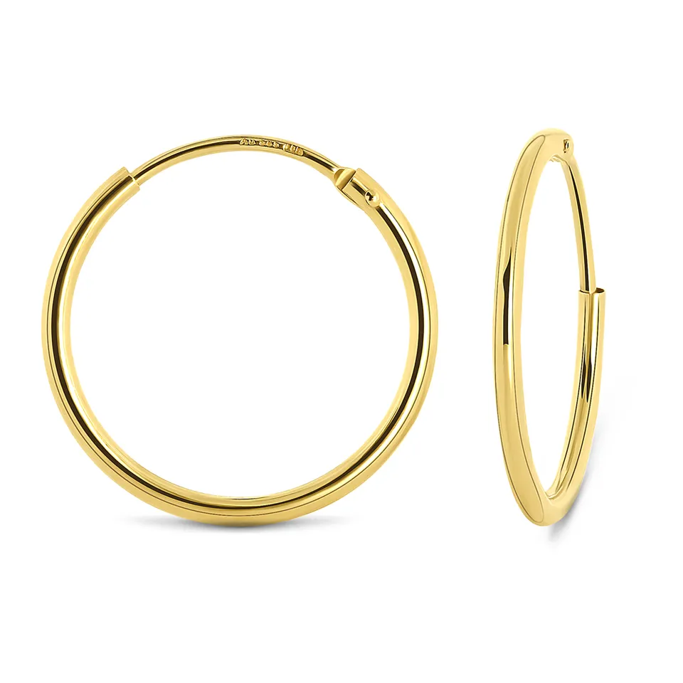 Miore Earrings Orecchini Oro Giallo 14Kt 585