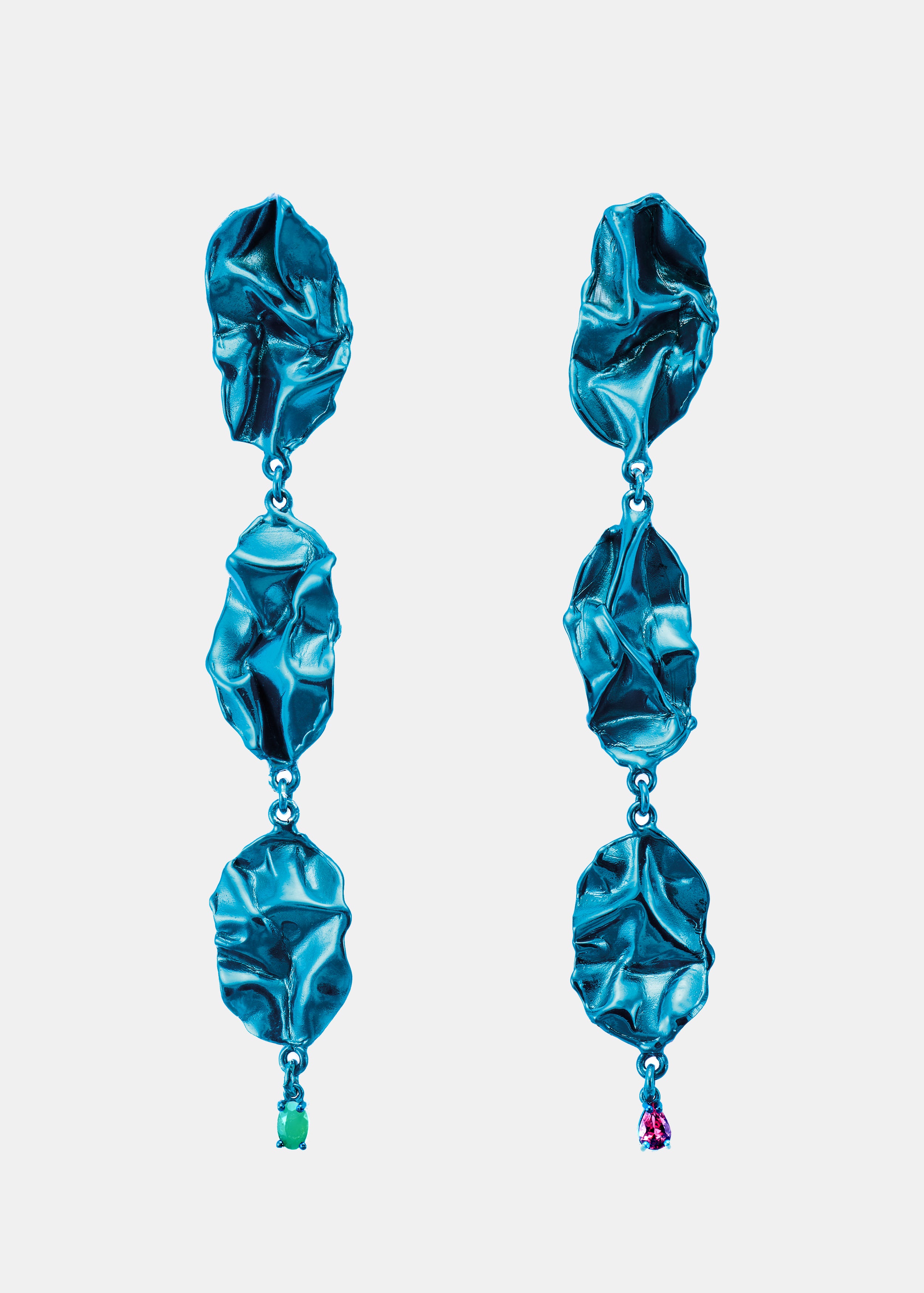 Voodoo Jewels Mini Color Acapulco orecchini blu pietre