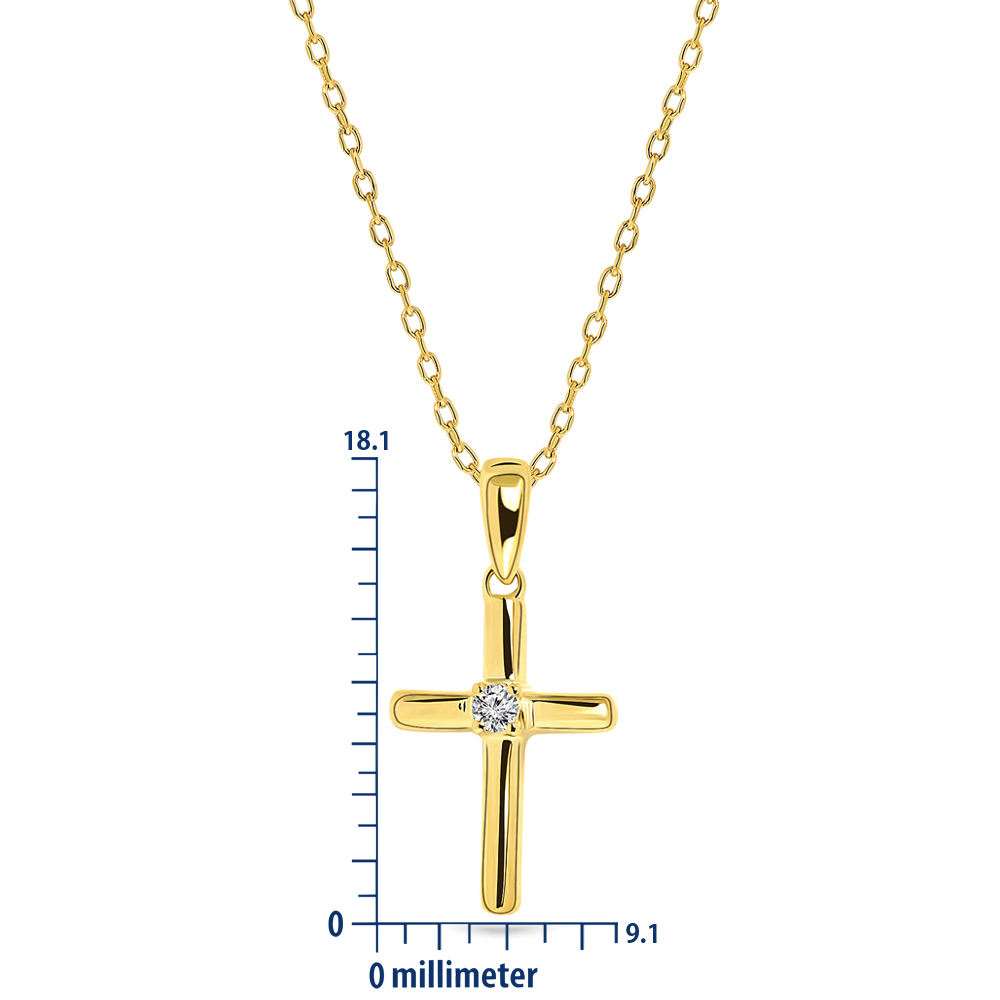 Miore Necklace Collana in Oro Giallo 9Kt 375