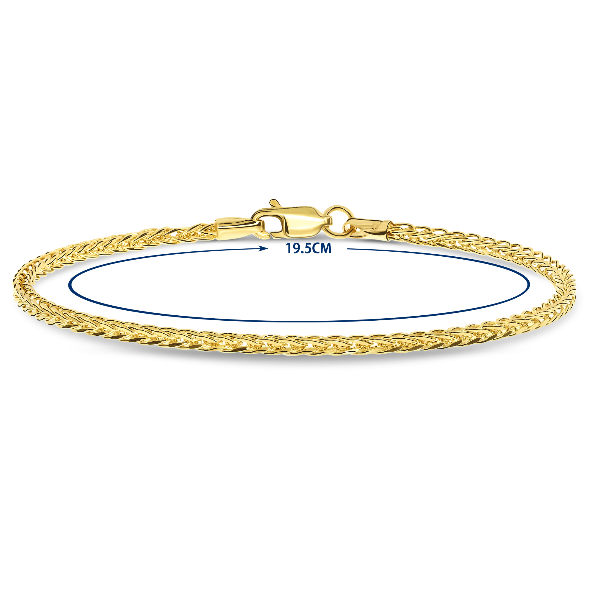 MIORE Bracciale oro giallo 14kt 585