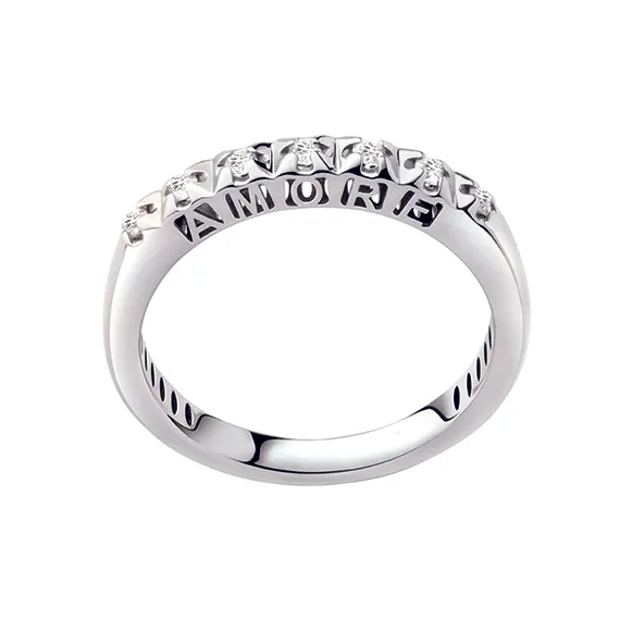Polello Amore Anello in oro giallo donna