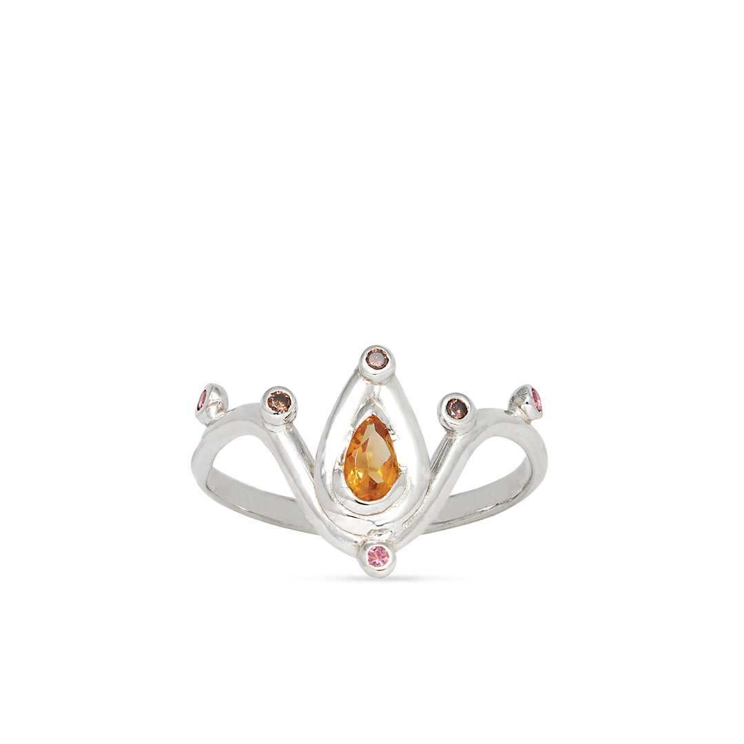 Giulia Iosco Aurora Borealis Air anello donna