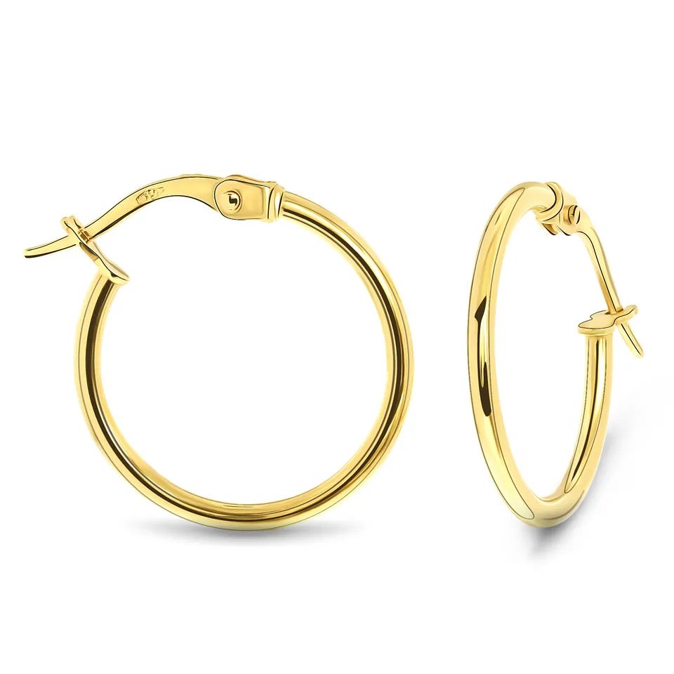 Miore Earrings orecchini oro giallo 18kt classici