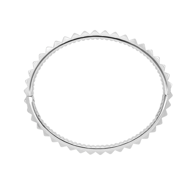 Korloff Korlove Bracciale Jonc Cuore Pavé oro bianco