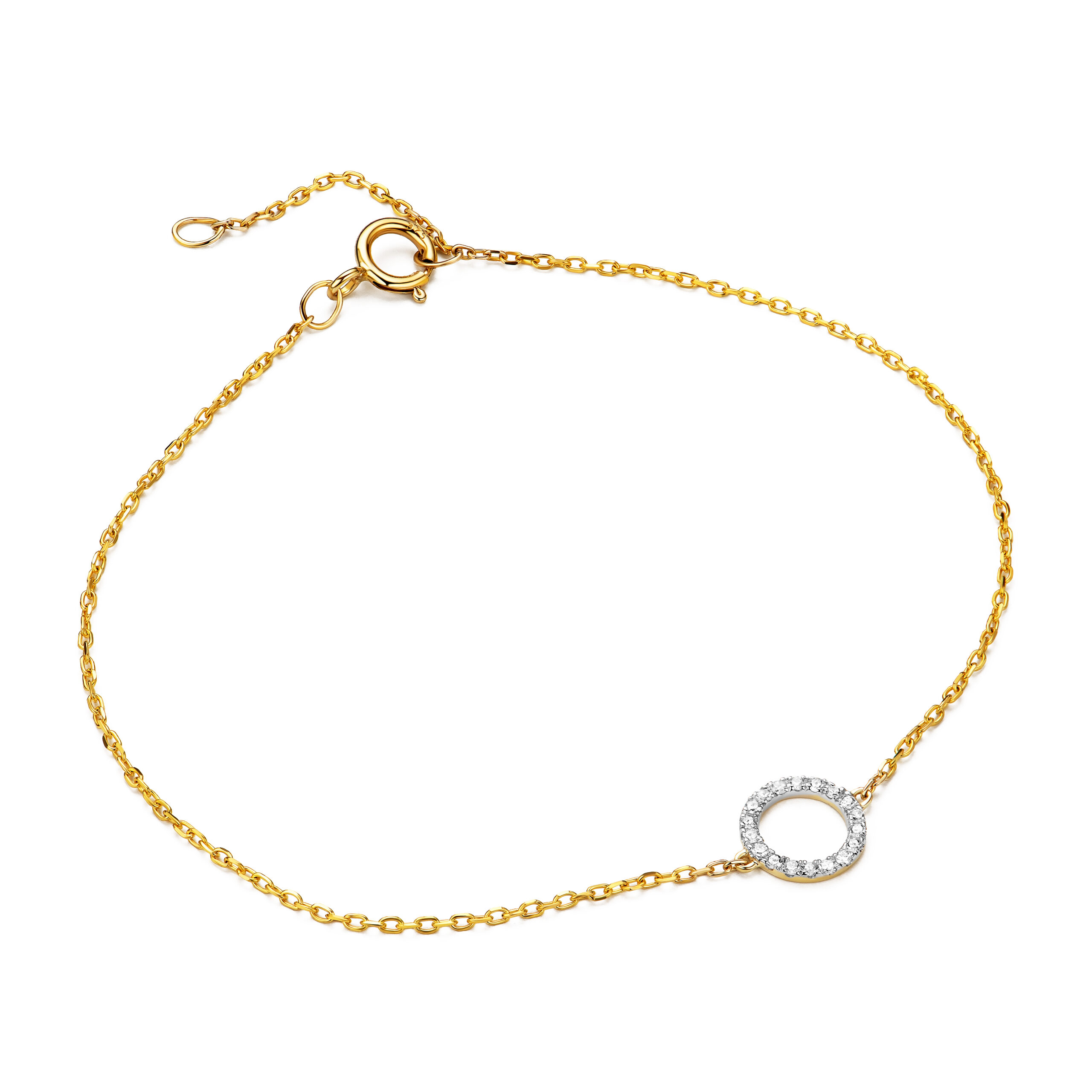Miore Bracelet bracciale oro giallo 9kt 375