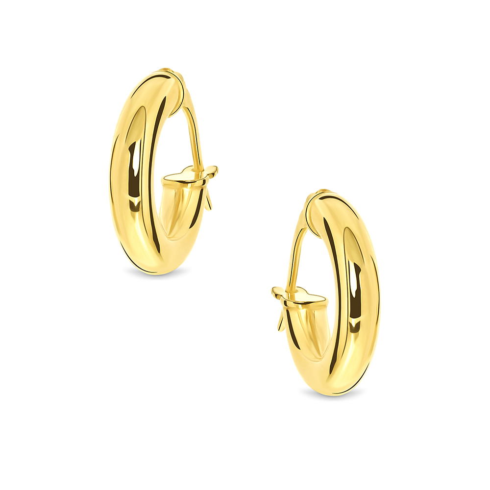 Miore Earrings Orecchini Oro Giallo 9KT Semplici