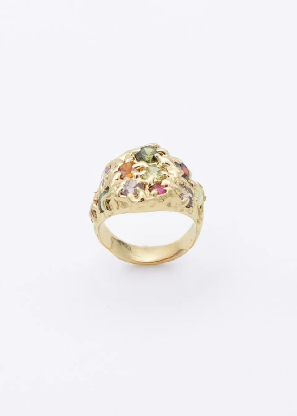 Voodoo Jewels Bold Shapes Solstizio chevalier bronzo dorato