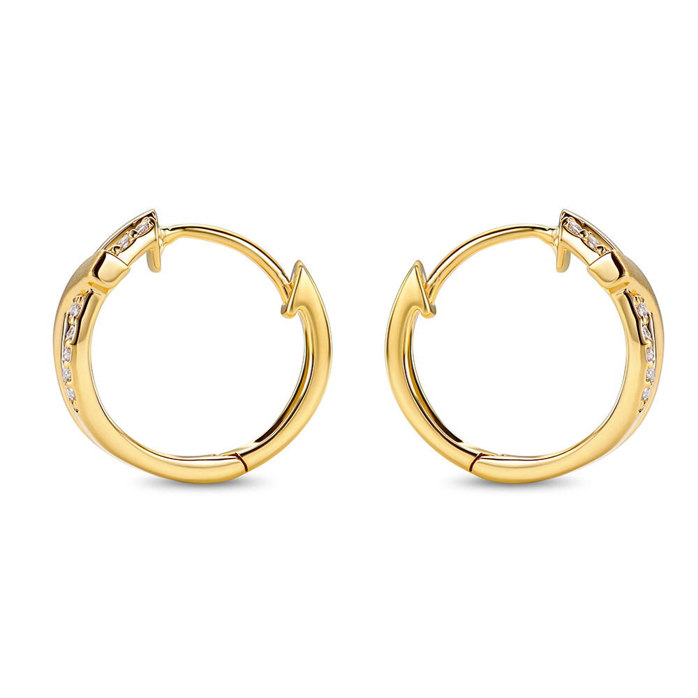 Miore Earrings Orecchini argento 925 placcato oro