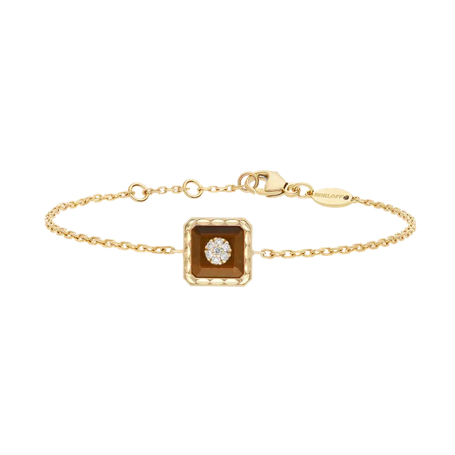 Korloff Je Play JL-JJPB01 bracciale oro giallo diamanti tigre