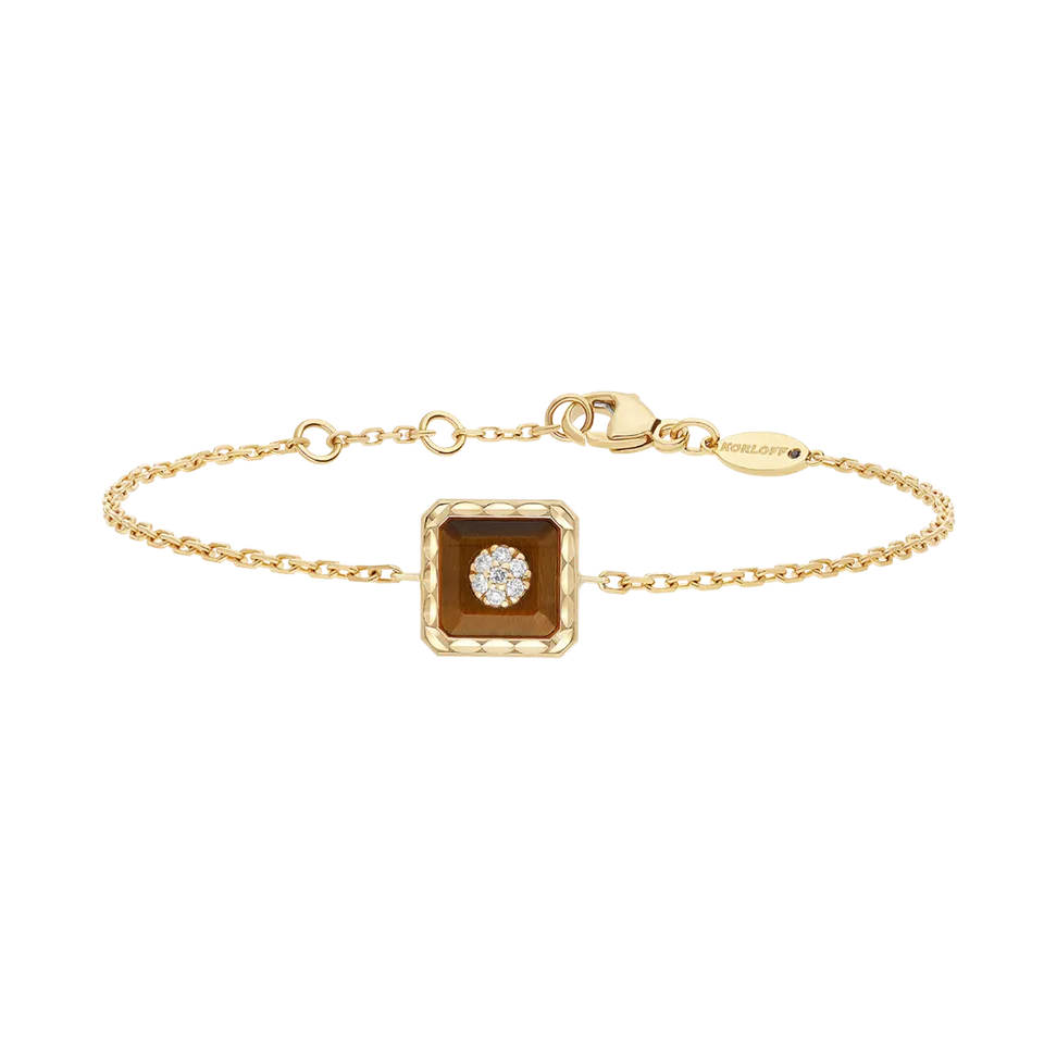Korloff Je Play JL-JJPB01 bracciale oro giallo diamanti tigre