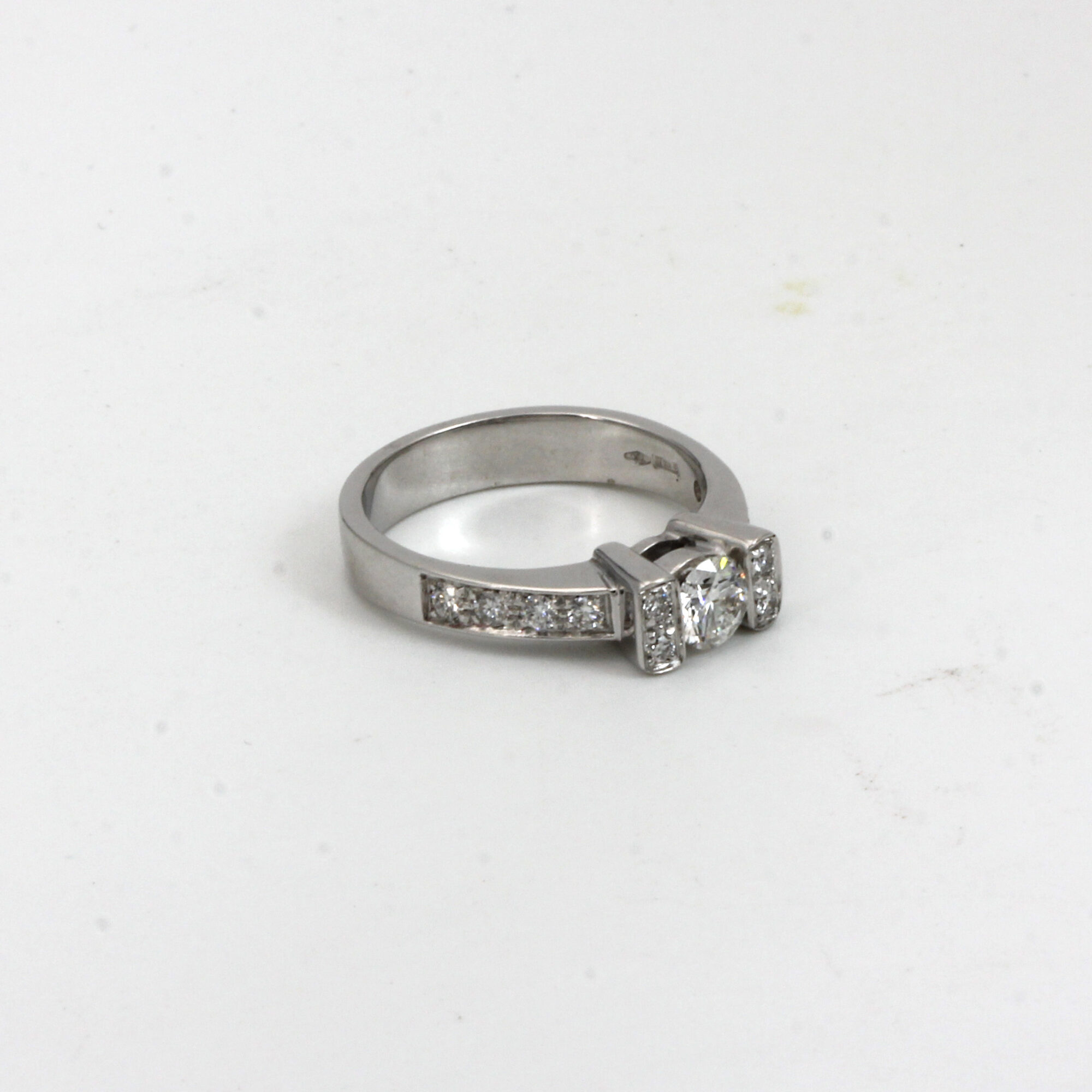 Anna Gioielli Classici Traversine Oro Bianco Diamanti 0,71 ct