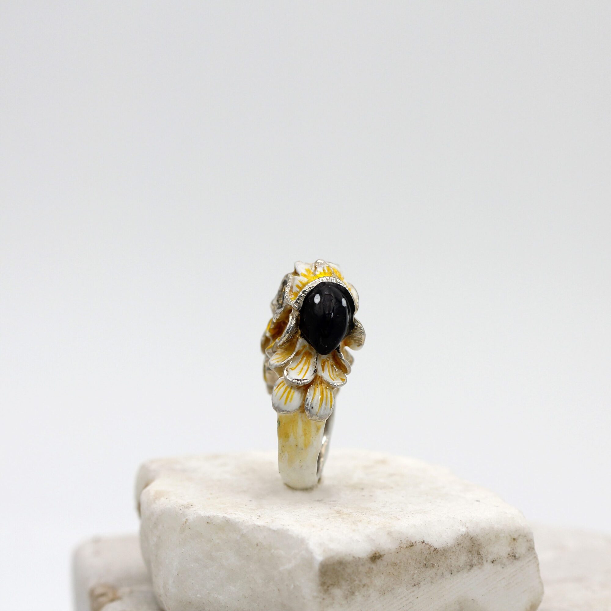 Anna Gioielli Jolly Jewels Anello Pappagallo Smalto Diamanti Blu