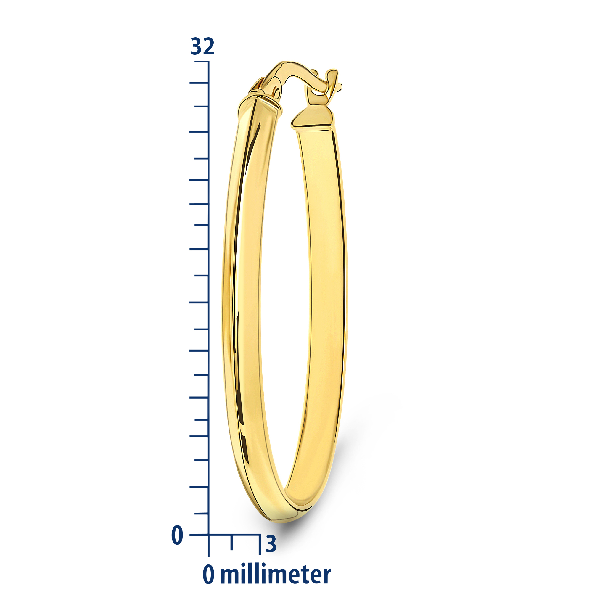 Miore Earrings orecchini oro giallo 585 14kt