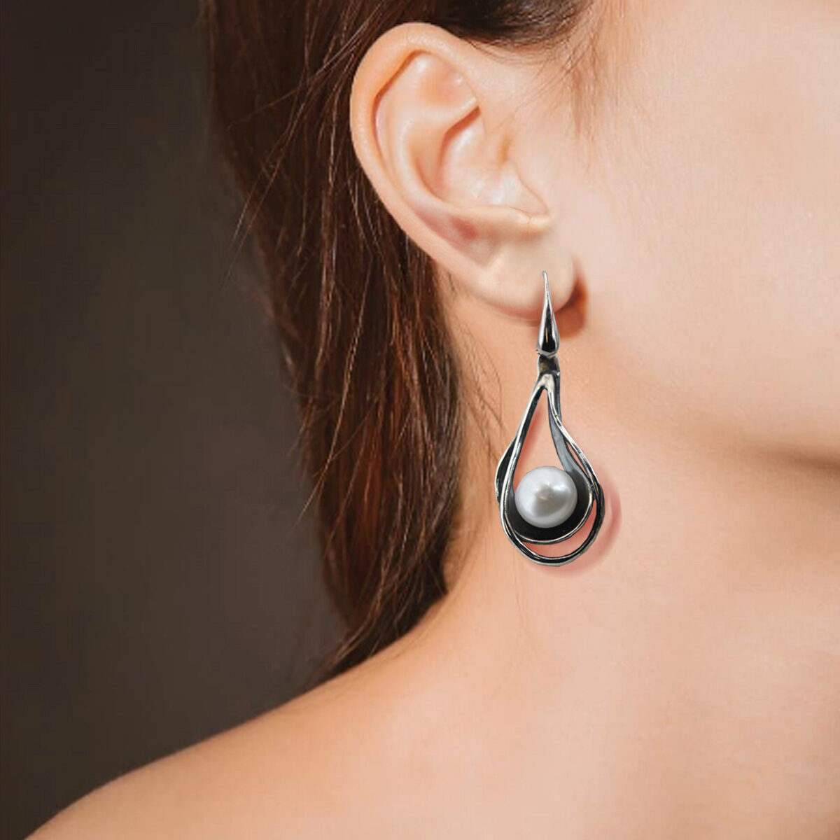 Anna Gioielli Orecchini Argento 925 Perla Acqua Dolce 12 mm