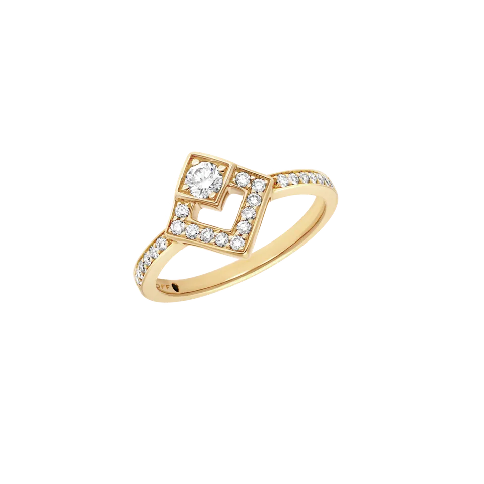 Korloff Éclat JL-JER02-YG anello oro giallo diamanti