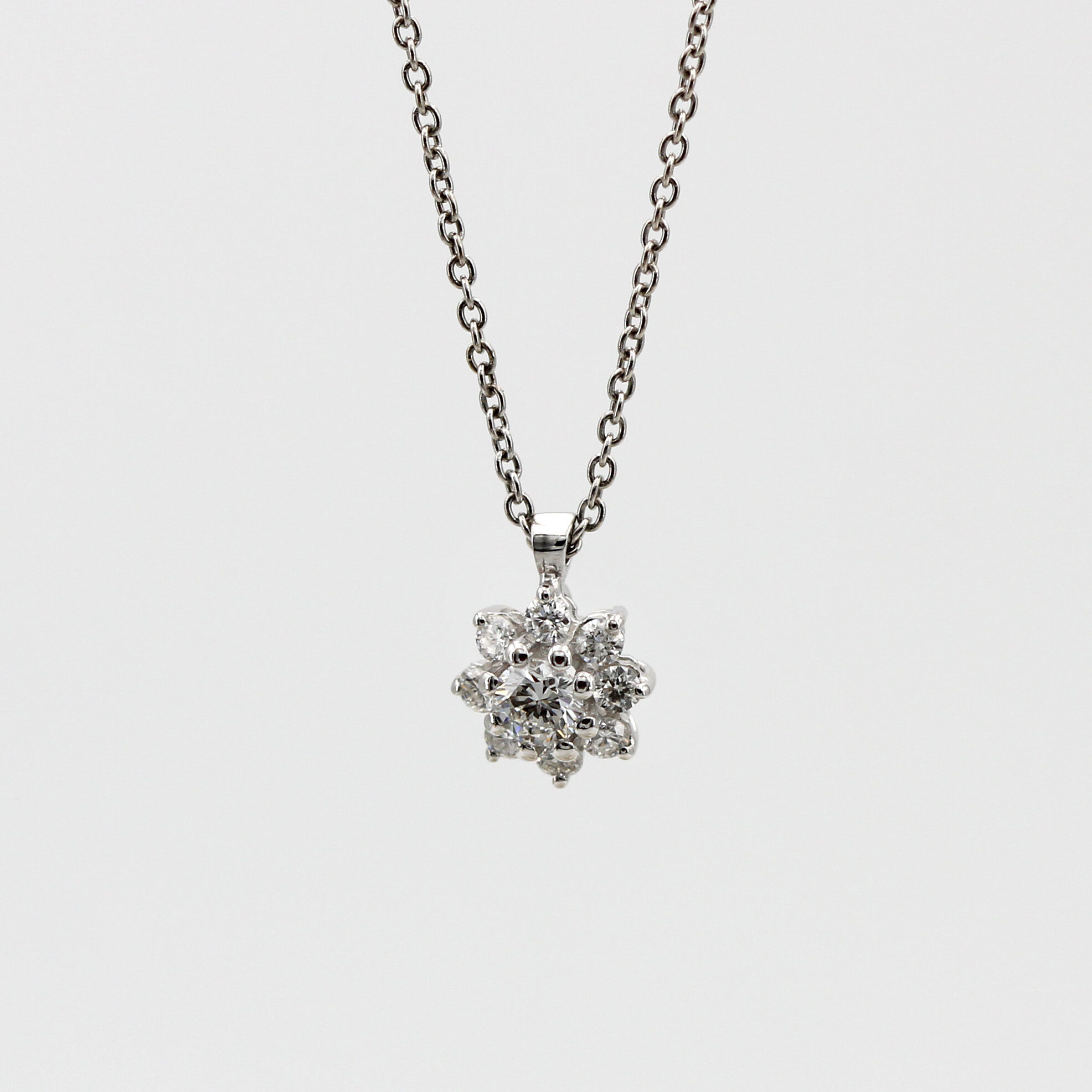 Anna Gioielli Gioielli Classici Daisy Collana oro diamanti 41,5 cm
