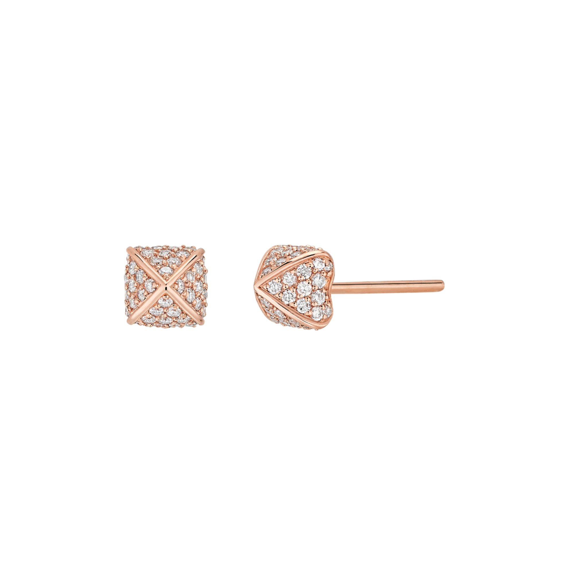 Korloff Korlove JKVE01 orecchini oro rosa diamanti