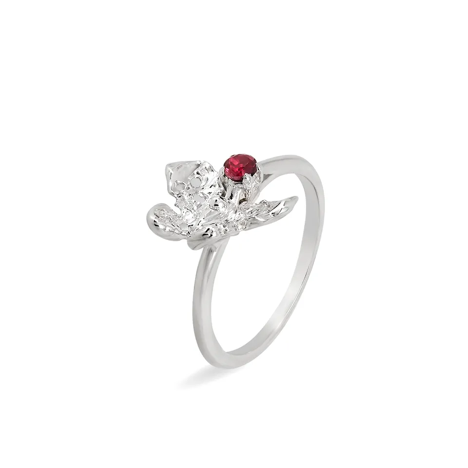 Giulia Iosco Sculpture Butterfly anello farfalla scultoreo